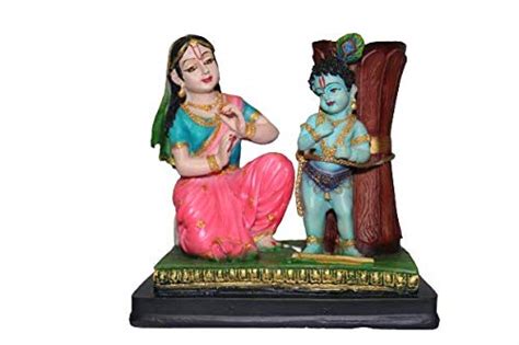 Buy BHAKTI INFRA Maa Yashoda Binding Krishna Murti-Damodar Leela Idol ...