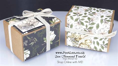 Image result for Stampin Up Box Tutorials