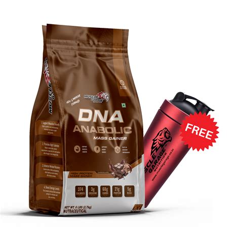 MG DNA Anabolic Mass Gainer 2.7kg (6lbs) – Premium Mass Gainer ...