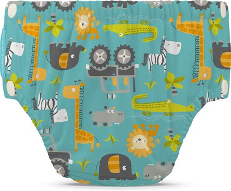 Buy Charlie Banana Baby Easy Snaps Reusable and Washable Swim Diaper ...