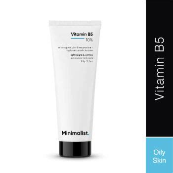 Minimalist vitamin B5 10% Moisturizer - 50g – Beauty Bumble