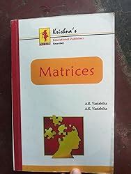 Matrices : A.R. Vasishtha: Amazon.in: Books