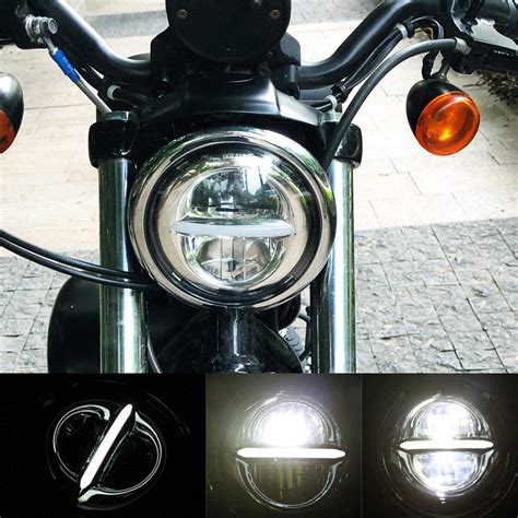 5 3 4 5 75 Inch Round Halo Led Headlight | Desertcart INDIA