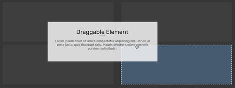 Draggable Div Element in HTML CSS and JS 的图像结果