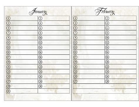 Image result for Perpetual Calendar Tutorial