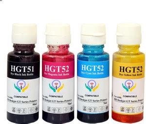 INK POINT Refill Ink For Use In HP GT51 GT52 Compatible Printer315 316 ...