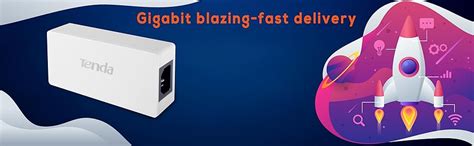 Tenda TE-POE30G-AT Gigabit PoE Injector (White) - Buy Tenda TE-POE30G ...