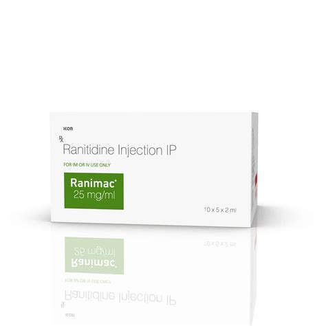 Buy RANIMAC INJECTION Online & Get Upto 60% OFF at PharmEasy