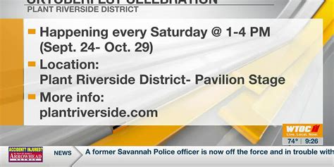 Oktoberfest celebration coming to Plant Riverside