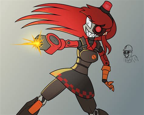 the voices won, i drew the sentry girl : r/tf2