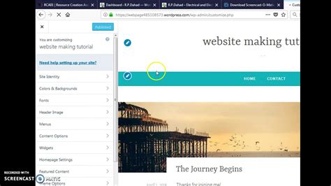 Image result for WordPress Tutorial On YouTube