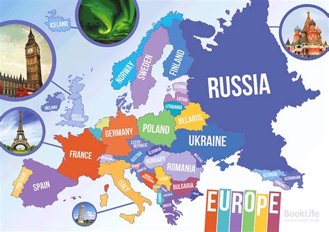 Europe Map Poster 的图像结果