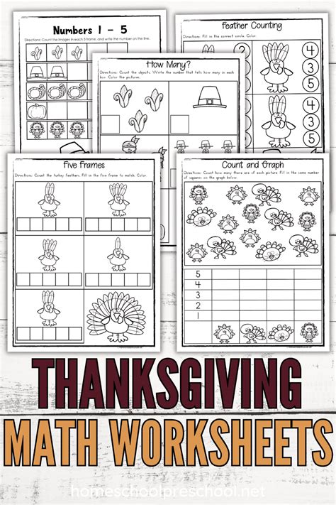 Image result for Thanksgiving Math Sheets