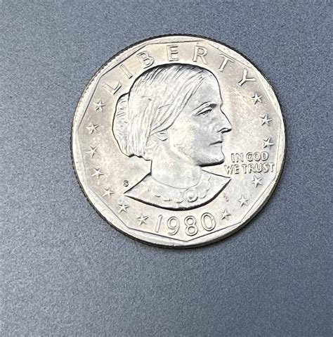 1980 S Proof Mint Mark Susan B Anthony US Dollar FG. Wide Rim - Etsy