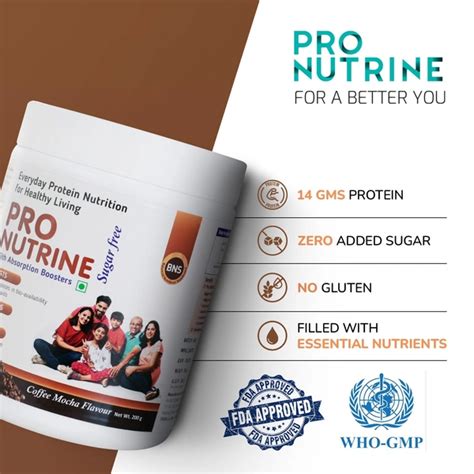 PRO NUTRINE Family Protein Powder Drink for Entire Family - 400 Grams