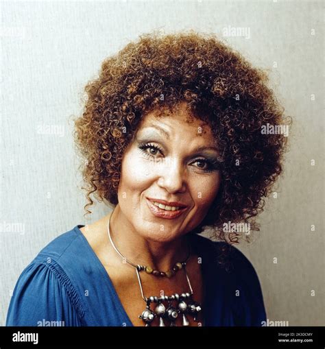 Cleo Laine, englische Jazz Sängerin, Portrait, circa 1972. Cleo Laine ...