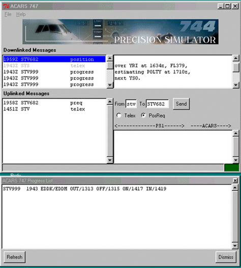 Image result for ACARS Messages