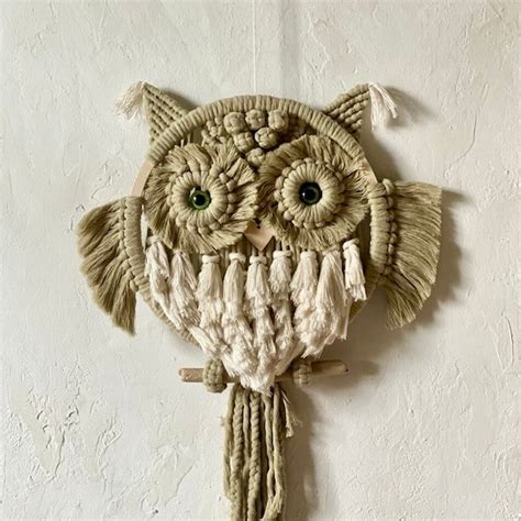 Macrame Owl Pattern 的图像结果