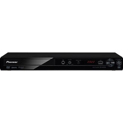 Pioneer DV-2022K Compact DVD Player for Region-free Multi System (Black ...