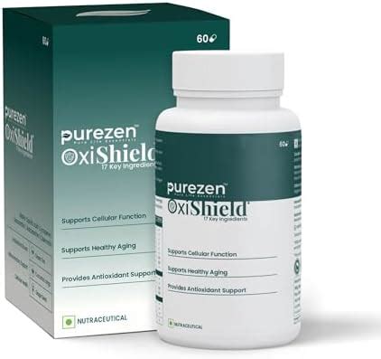 Purezen OxiShield | Powerful Multi-Antioxidant Supplement with ...