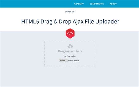 JavaScript File Upload 的图像结果