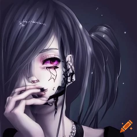 Sad Emo Cartoon Girl Sad Emo Girl Wallpapers Wallpaper Cave