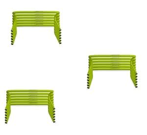 ZONIX Adjustable Training Hurdles (Size : 6") for Field Training - (18 ...