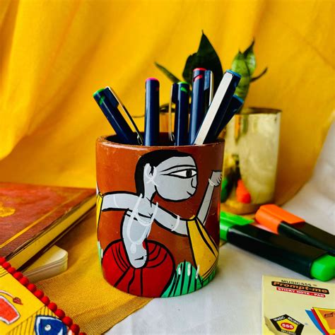 Jugal - Terracotta Table Organiser – Alokya