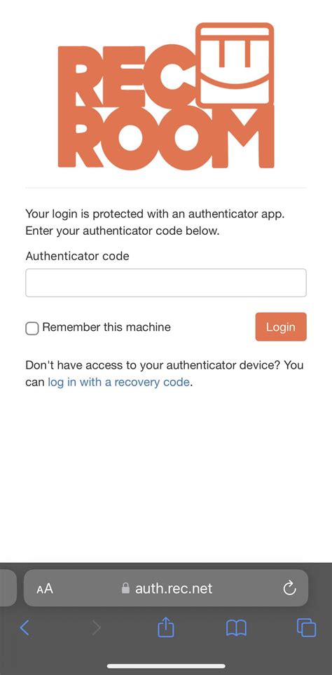 I was Enabling 2fa then my RecNet Bugged And I lost the recovery codes ...