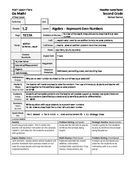 Go Math 2nd Grade Lesson 的图像结果
