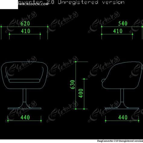 轻奢休闲椅躺椅家具CAD图片下载_红动中国