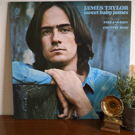 【やや傷や汚れあり】al170 LPレコード洋楽 JAMES TAYLORジェイムス・テイラー『Sweet baby james』1970年作 ...