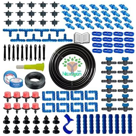 nextgenagro Drip Irrigation Garden Watering 100 Plants Kits Drip ...