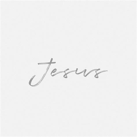 Jesus in Cursive