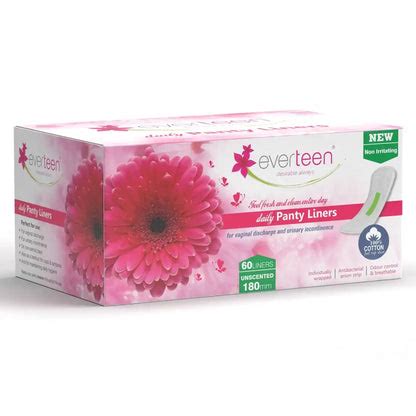Buy everteen Daily Panty Liners with Neem and Aloe Vera for Women