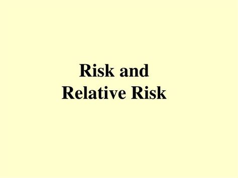 Relative Risk Example 的图像结果