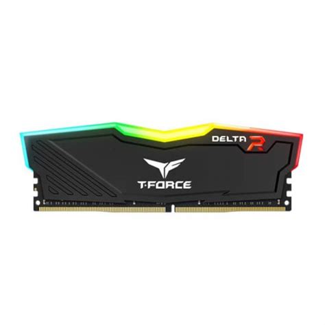 TeamGroup T-Force Delta RGB 16GB | DDR4 3200MHz Black