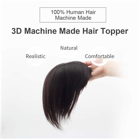 Igennki 100% Human Hair Topper Machine Made Hair Pieces With India | Ubuy