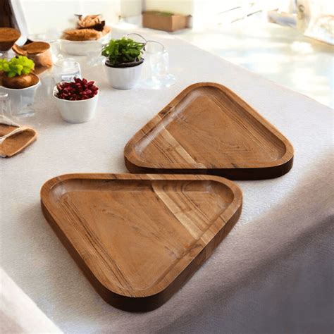 Shop Wooden Serving Tray set and Wooden Serving Platters online-Yura ...