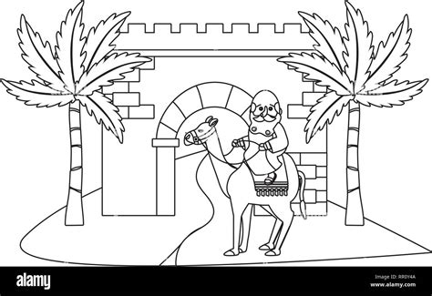 nativity scene cartoon Stock Vector Image & Art - Alamy