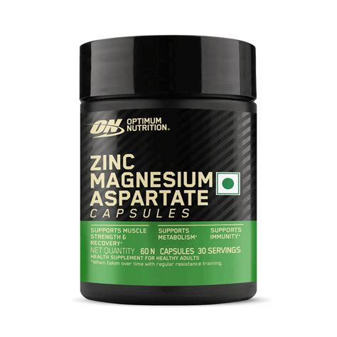 (ON) Optimum Nutrition Zinc Magnesium Aspartate (ZMA) | Fitfuel Nutrition