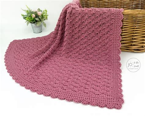 Image result for Crochet Th Shell Blanket Pattern