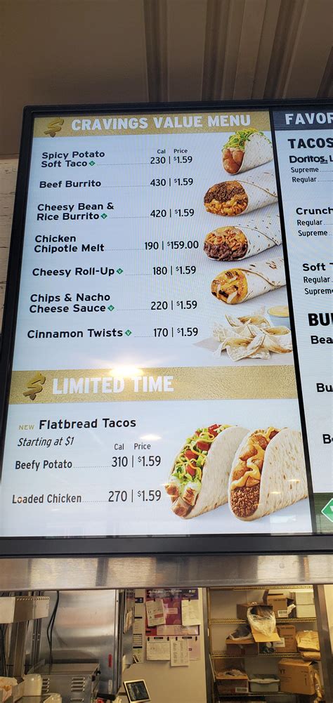 Taco Bell Value Menu With Prices: Affordable & Delicious Choices ...