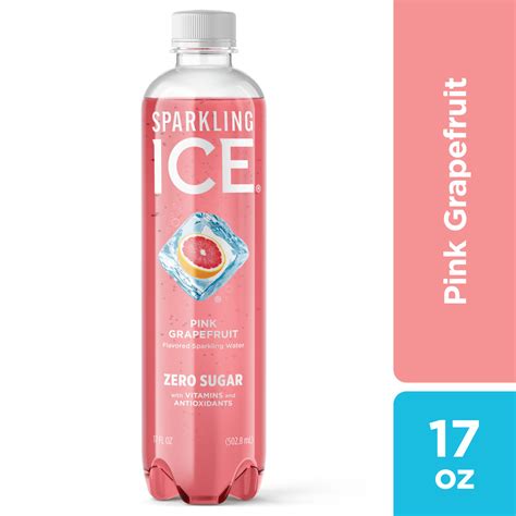 Sparkling Ice Sparkling Water, Zero Sugar, Pink Grapefruit-Main