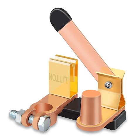 Buy I LITTON Top Post Battery Disconnect Switch, 12V-24V Solid Brass ...