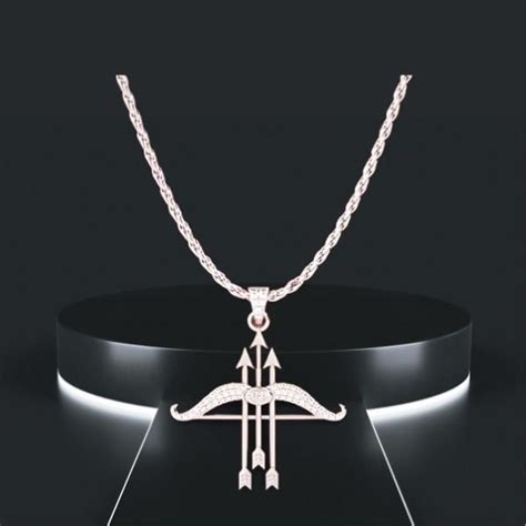 Ram Dhanush Silver Pendant Chain – Jewel Hub