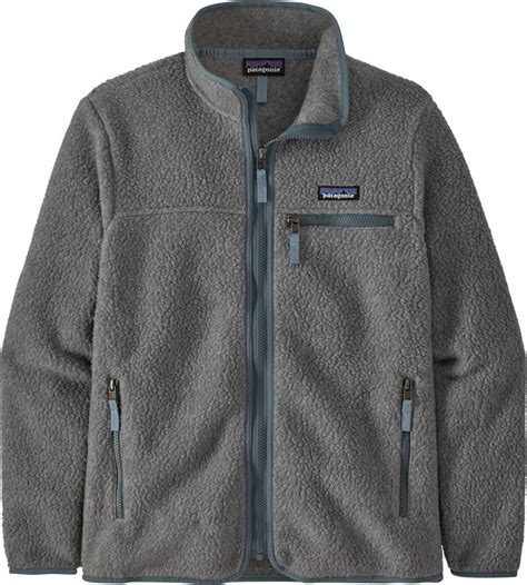 Patagonia Women's Retro Pile Fleece Jacket - Salt Grey • Price