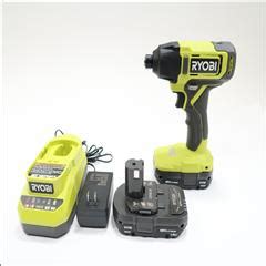 Ryobi PCL235K2 ONE+ 18V Cordless 1/4 in. Impact Drill/Driver Kit 5532