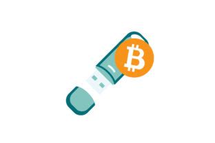 Image result for Bitcoin Icon Flash Driver
