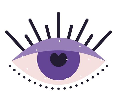 Purple eye ball | Free Vector